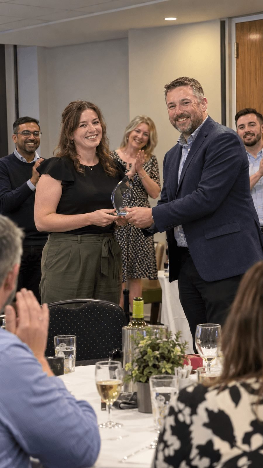Guests together, in a photo a guest took