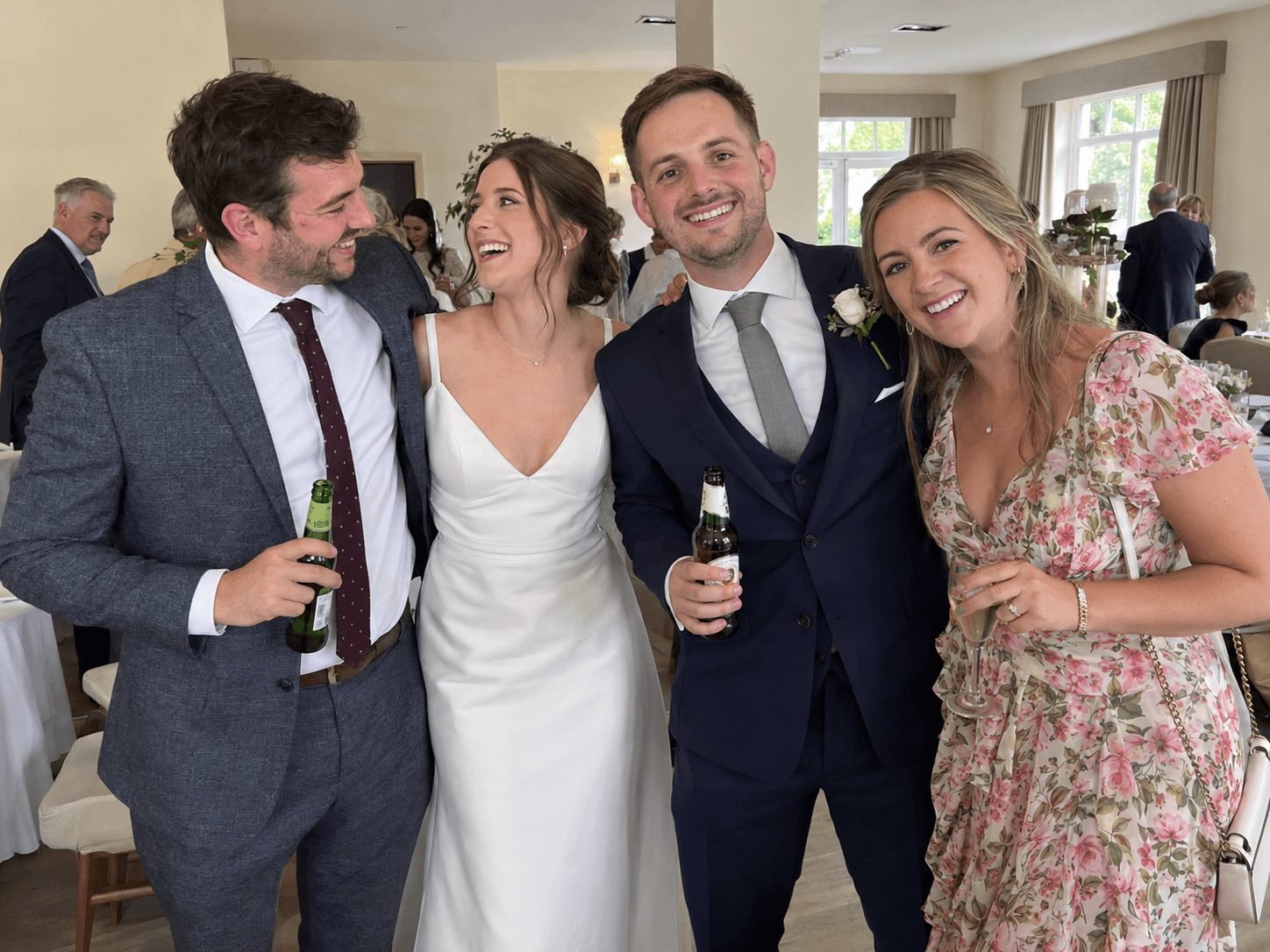 Guests together, in a photo a guest took